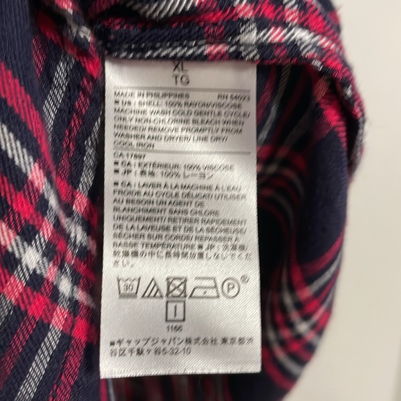 Banana Republic plaid shirt - Picture 6 of 6